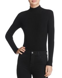 Do and Be Lace-Up Rib-Knit Bodysuit black at Bloomingdales